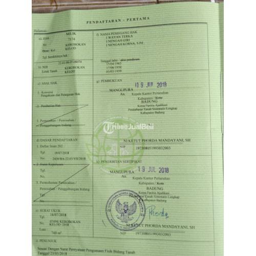 TANAH Seminyak Bali ada bangunan deket pantai