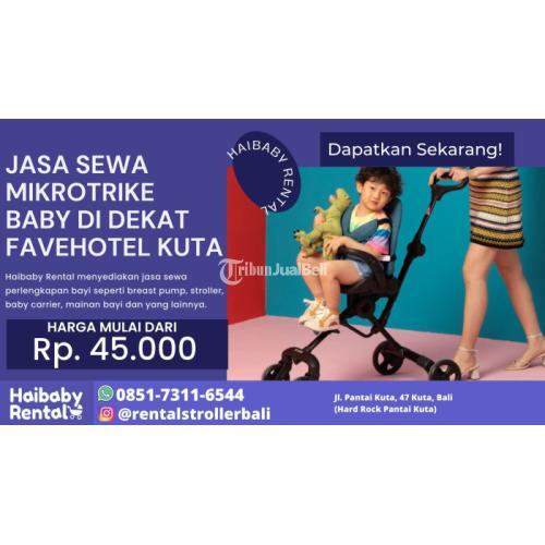 Jasa Sewa Mikrotrike di Dekat Favehotel Kuta Bersih dan Higienis