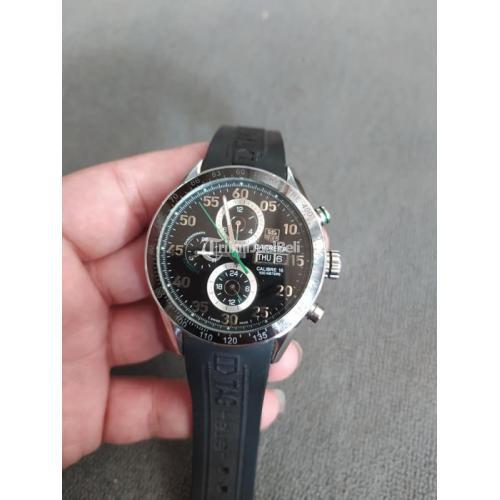 Jam Tangan Tag Heuer Automatic Chrono Bekas Fungsi Normal Bisa