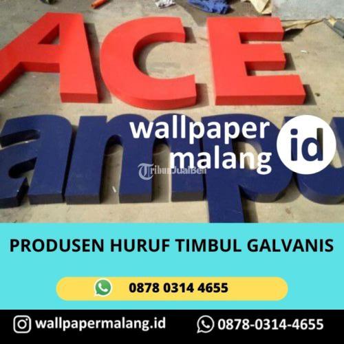 PRODUSEN HURUF TIMBUL GALVANIS