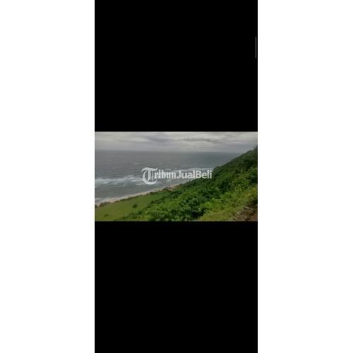 Tanah 5,4 hektare los pantai dan tebing Kuta Selatan pantai Nyang Nyang Bali