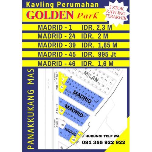 KAVLING GOLDEN PARK MAKASSAR