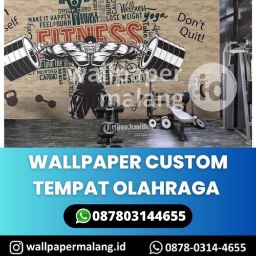 WALLPAPER CUSTOM TEMPAT OLAHRAGA