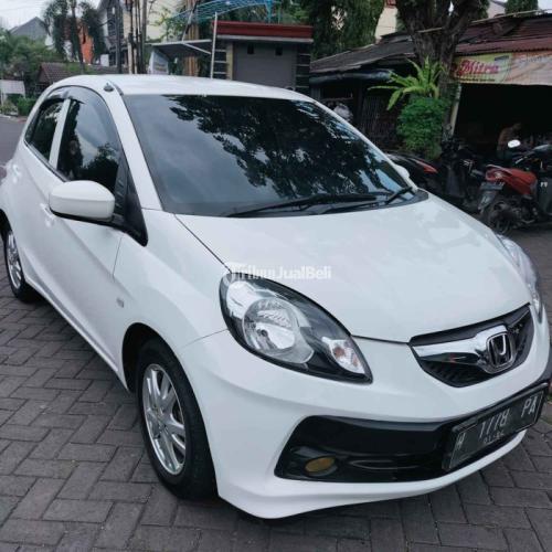 Mobil Honda Brio Satya E Manual Tahun 2014 Bekas Warna Putih Siap Pakai Harga Nego - Sidoarjo