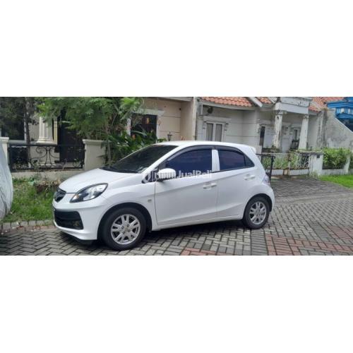 Mobil Honda Brio Satya E Manual Tahun 2014 Bekas Warna Putih Siap Pakai Harga Nego - Sidoarjo