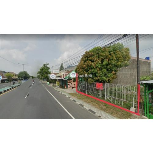 Tanah Prambanan Jl Raya Solo Yogyakarta Geneng Lt 140 m2 Ld 7m Klaten