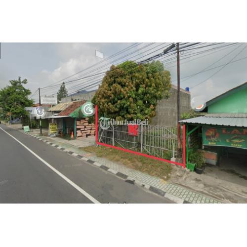 Tanah Prambanan Jl Raya Solo Yogyakarta Geneng Lt 140 m2 Ld 7m Klaten