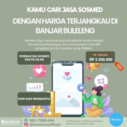 Jasa Sosmed Sekolah dengan Harga Terjangkau di Dekat Banjar Buleleng