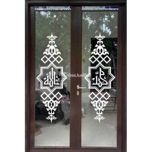 Sticker Kaligrafi Kaca Banjarnegara