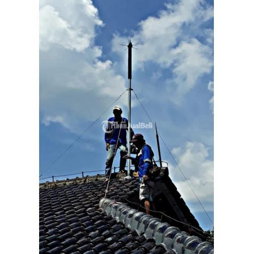 HARGA NEGO.! PASANG PENANGKAL PETIR RANGKASBITUNG-LEBAK BANTEN