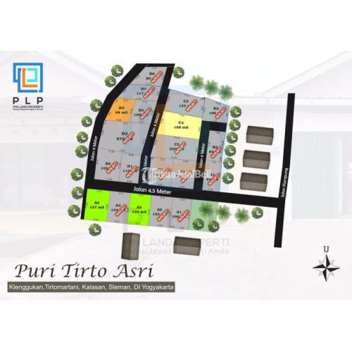 TANAH MURAH DI SLEMAN TIMUR HARGA 1 JUTAAN/METER DEKAT KANTOR KECAMATAN KALASAN