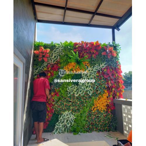 Vertical garden Artificial / tanaman plastik vertikal sintetis