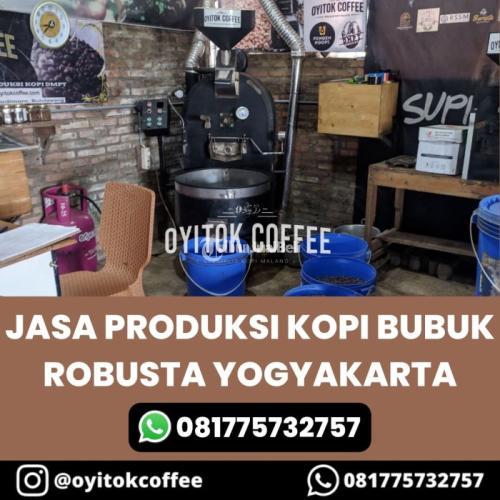 JASA PRODUKSI KOPI BUBUK ROBUSTA YOGYAKARTA