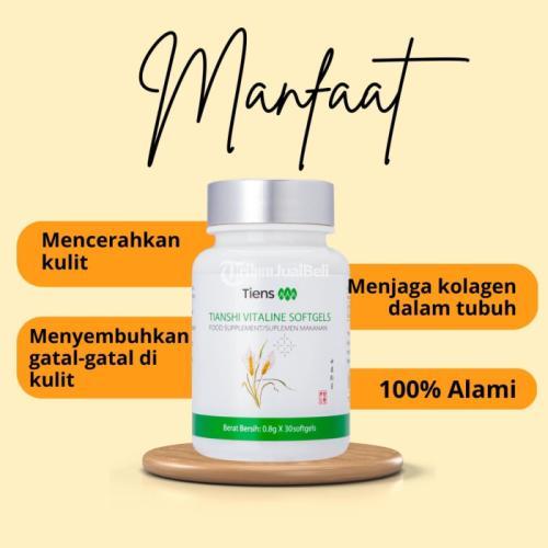 Pemutih Kulit dan Pencerah Wajah Alami Vitaline SoftGels Ampuh dalam 1 Bulan