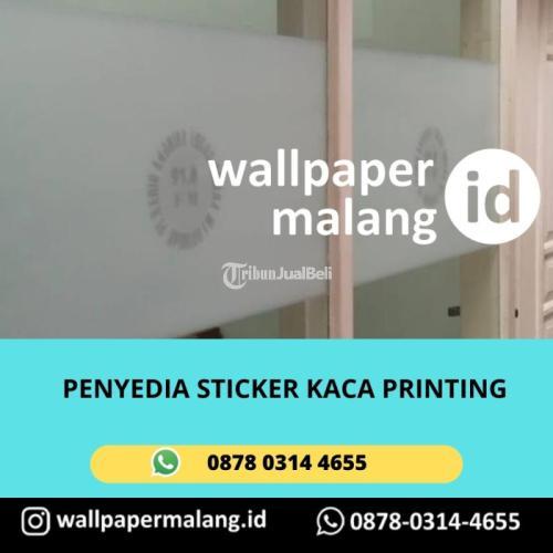 PENYEDIA STICKER KACA PRINTING