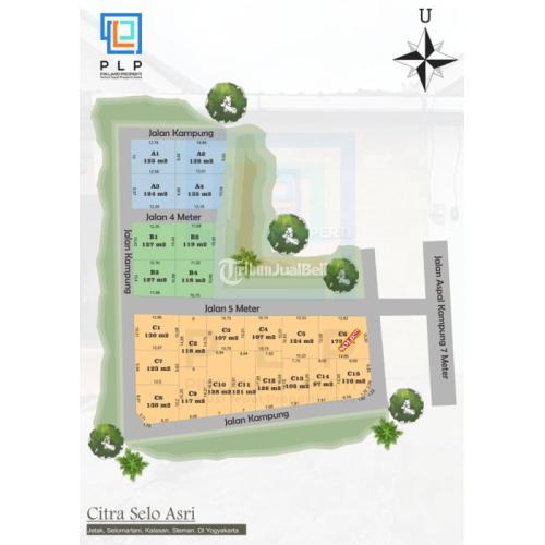 “CITRA SELO ASRI” TANAH KAVLING MURAH DI AREA KALASAN SLEMAN DEKAT DENGAN KANTOR SELOMARTANI LINGK