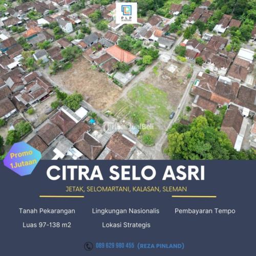 “CITRA SELO ASRI” TANAH KAVLING MURAH DI AREA KALASAN SLEMAN DEKAT DENGAN KANTOR SELOMARTANI LINGK