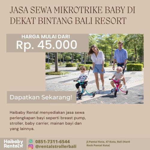 Jasa Sewa Mikrotrike di Dekat Bintang Bali Resort Bersih dan Higienis
