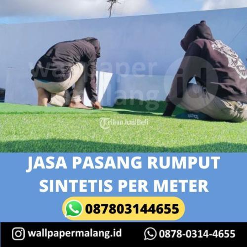 JASA PASANG RUMPUT SINTETIS PER METER