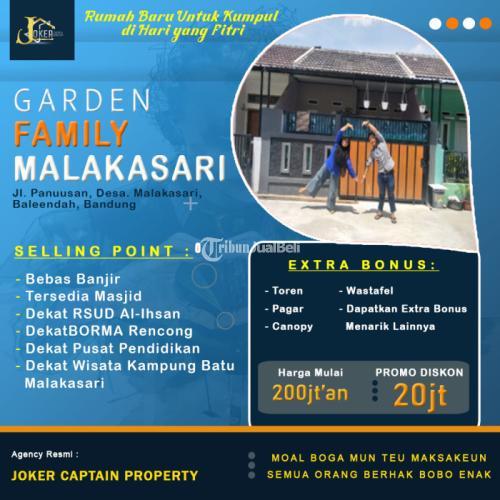 Garden Family Malakasari Rumah Idaman Harga Terjangkau