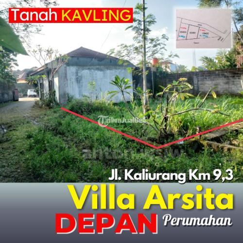 Dijual Tanah Kavling Luas 126 m2 SHM Depan Perum Villa Arsita Jl Kaliurang Km 93 - Sleman