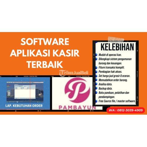 Terpercaya Software Aplikasi Kasir Toko Jakarta Utara : Pambayun Software
