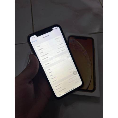 HP iPhone XR 128GB Bekas Ex Inter Second Fullset All Operator Mulus di