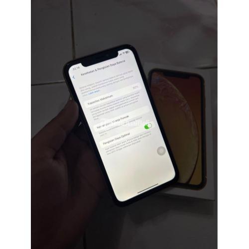 HP iPhone XR 128GB Bekas Ex Inter Second Fullset All Operator Mulus di