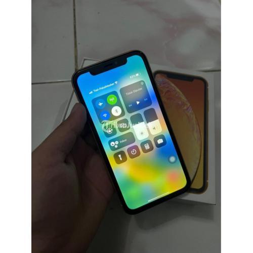 HP iPhone XR 128GB Bekas Ex Inter Second Fullset All Operator Mulus di