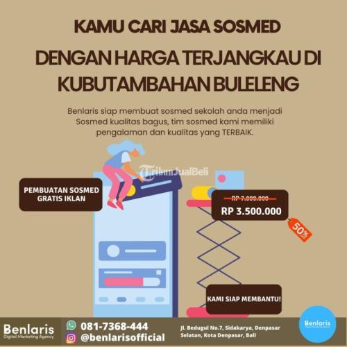 Jasa Sosmed Sekolah dengan Harga Terjangkau di Dekat Kubutambahan Buleleng