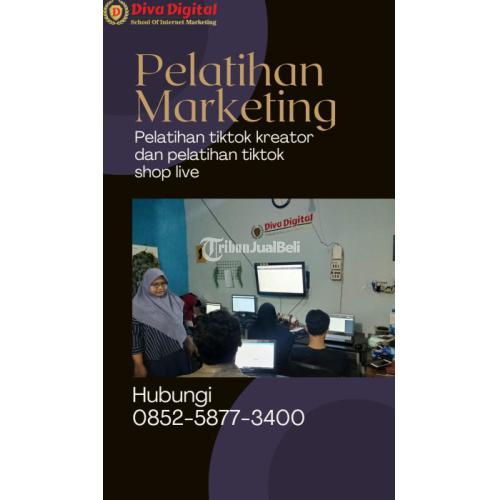 TERPERCAYA!! 0852-5877-3400, Pelatihan Tiktok Shop Kreator di Surabaya