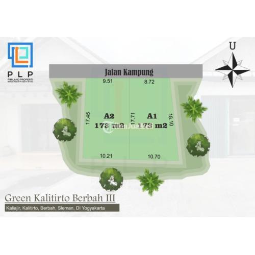 TANAH SHM PEKARANGAN SIAP BANGUN, DEKAT BANDARA ADISUTJIPTO