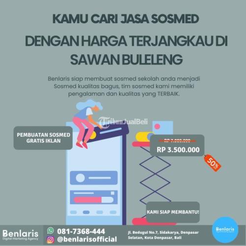 Jasa Sosmed Sekolah dengan Harga Terjangkau di Dekat Sawan Buleleng