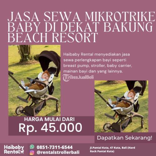 Jasa Sewa Mikrotrike di Dekat Bakung Beach Resort Bersih dan Higienis