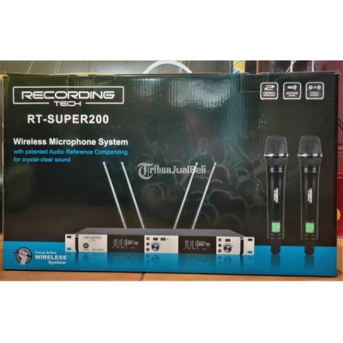 Recording Tech RT-Super200 - Professional Wireless Two Handheld Mic