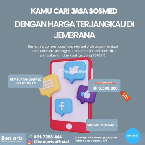 Jasa Sosmed Sekolah dengan Harga Terjangkau di Dekat Jembrana