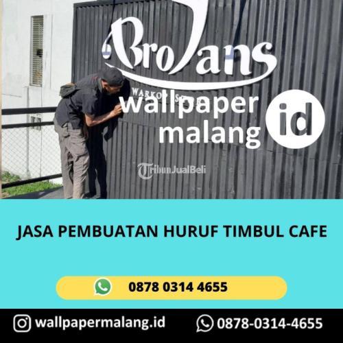 JASA PEMBUATAN HURUF TIMBUL CAFE
