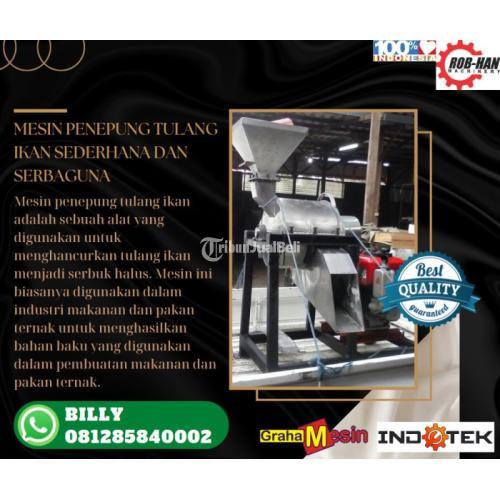 MESIN PENEPUNG TULANG IKAN SEDERHANA DAN SERBAGUNA MALANG