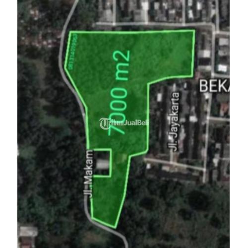 Tanah 7000 m2 Siap Bangun Jalan Cor di Setu - Bekasi