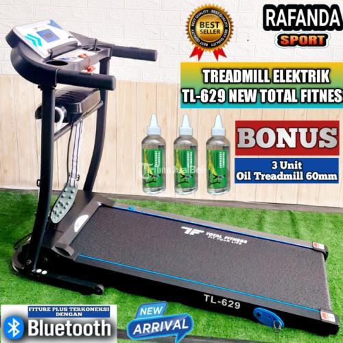 Treadmill Elektrik 2jn1 Type TL-629 Motor 1.5Hp Total Fitness