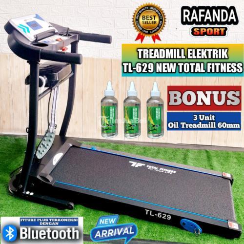 Treadmill Elektrik 2jn1 Type TL-629 Motor 1.5Hp Total Fitness