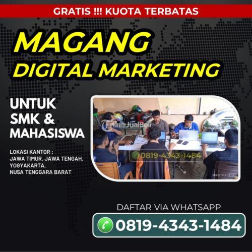 Hub 0819-4343-1484, Lowongan PKL Bisnis Digital Kota Malang