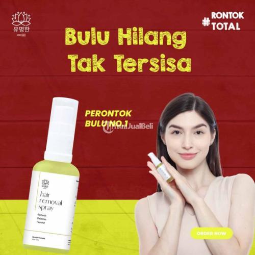 Perontok Rambut Permanen Alami Kondang Hair Removal Spray