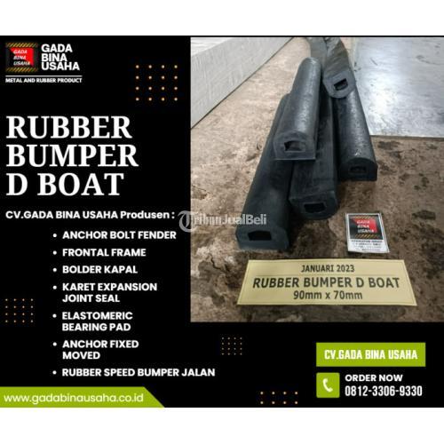 Karet Bumper D Boat Kapal Ukuran 90mm x 70mm Maluku