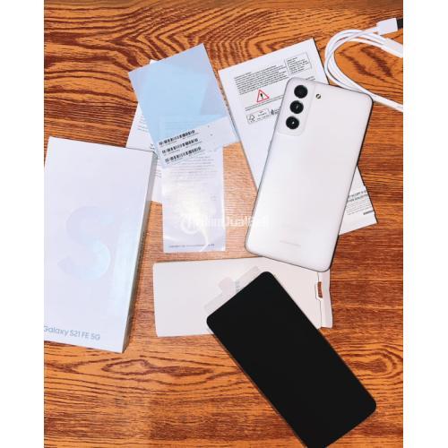HP Samsung S21 Fe Bekas RAM 8/256GB Fullset IMEI Aman Normal - Bekasi