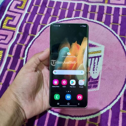 HP Samsung S21 Ultra Bekas RAM 16/512GB 5G Mulus Terawat Normal No Kendala - Bekasi