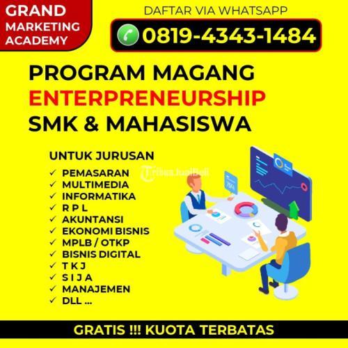 Hub 0819-4343-1484, Info Prakerin Jurusan Pemasaran di Malang
