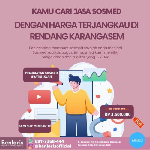 Jasa Sosmed Sekolah dengan Harga Terjangkau di Dekat Rendang Karangasem