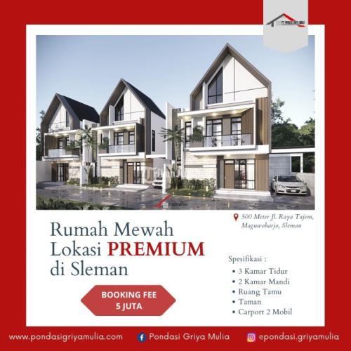 Sisa 2 Kavling! Rumah Siap Bangun di Tajem Maguwoharjo Sleman Jogja