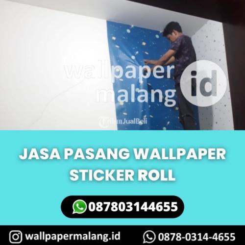 JASA PASANG WALLPAPER STICKER ROLL